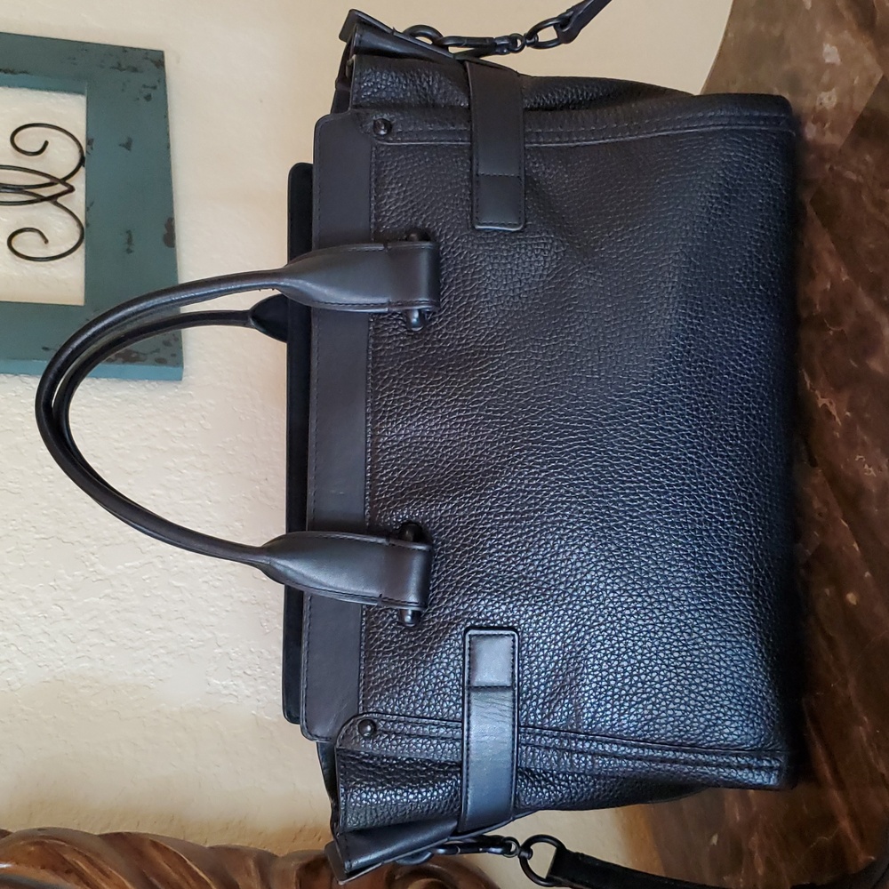 Coach Swagger 27 All Black Bag - Picture 4 of 15